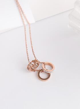 tendy Korean temperament full diamond Roman digital finger r