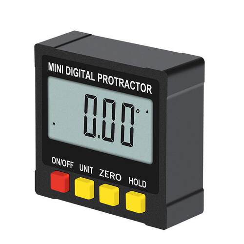 Tiltmeter high-precision angle ruler with magnetic tape