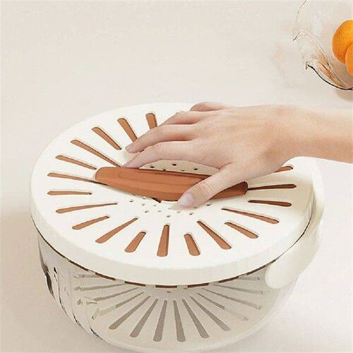 Drain Strainer Basket Foldable Handle Fruit Vegetable