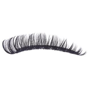 Double Eyelid Roll False Eyelashes 3d Mink Hair Thick Eyelas