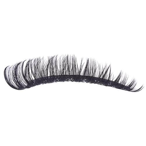 Double Eyelid Roll False Eyelashes 3d Mink Hair Thick Eyelas