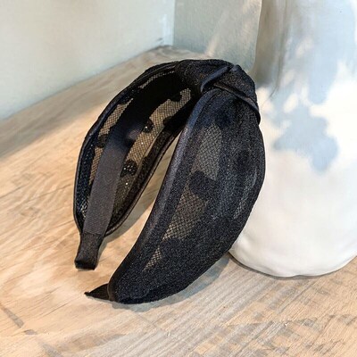 Korean Gauze Hairband Womens Versatile Fairy Outgoing Headba