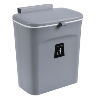 Kitchen Can bin Cle Trash Waste mounted Wall Cabinet Hanging