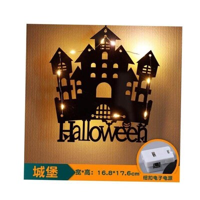 Halloween decorative lights pumpkin party pendant spider web