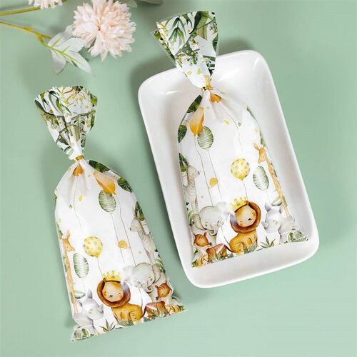 Animal Candy Bags Jungle Safari Theme Cookie Bags Birthday P