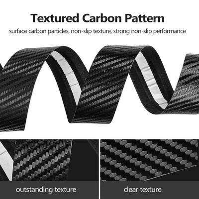 2Pcs Carbon Fiber Road Bike Handlebar Tape Durable