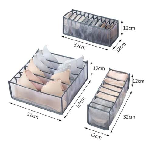 Underwear Bra Organizer Drawer Closet Divider Boxes For Scar