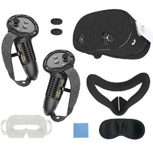 Silicone Cover Set Compatible with for Meta Quest 3S