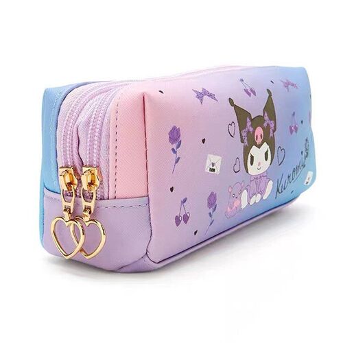 erlot Big Ear Dog Kuloi Pencil Case Cartoon Large Capacity D