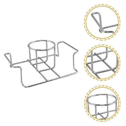 Folding Chicken Rack Roasting Pan Multi-use Turkey Roaster