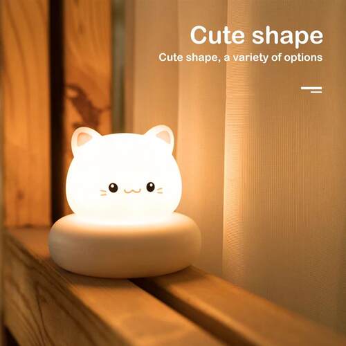 Rechargeable LED Night Light for Kids 3 Level Dimmable Nurse