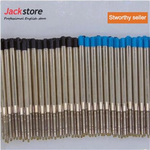 10pcs 0.7 medium ink smooth ballpoint pen refills 圆珠笔笔芯