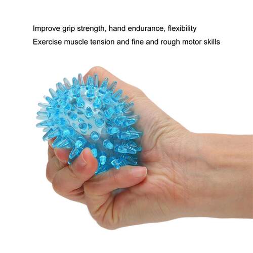 Spiky Ball Hollow Soft Transparent Strength Recovery Exercis