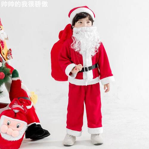 Christmas Childrens Clothing Santa Claus Clothing耶诞节服装