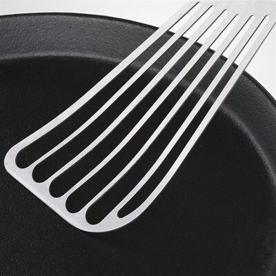 Fish Spatula Kitchen Slotted Turner Wood Handle  Foodservice