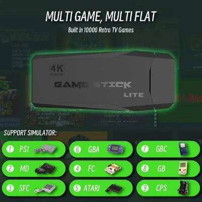 Video Game s M8 Console 2.4G Dual Wireless Controller Game