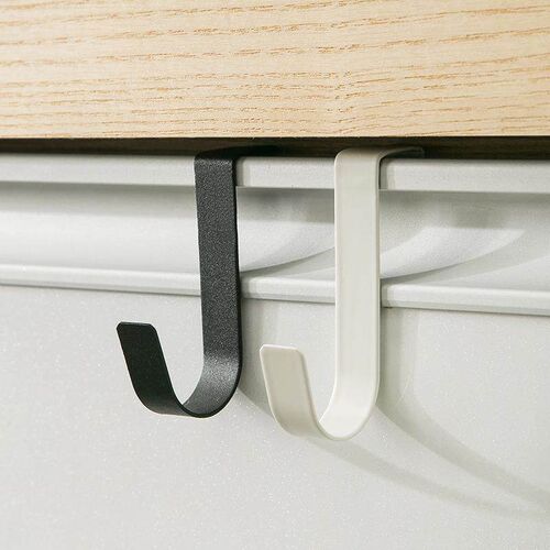 Stainless Steel Wardrobe Door Hooks No-Drill Kitchen Door Ba