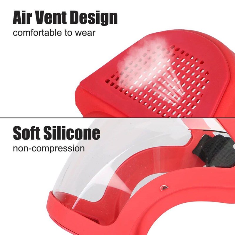 ver Oil-splash Proof Mask Full Face Shield Kitchen Tool With图片