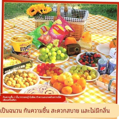 Outdoor Thicken Pad Blanket Camping Beach Plaid Picnic Mat