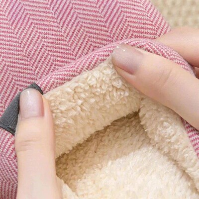 Slippers For Autumn Winter Thick Sole Mens Cotton Slippers