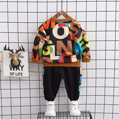 New Spring Autumn Baby Girl Clothes Boys Outfits Children Ca