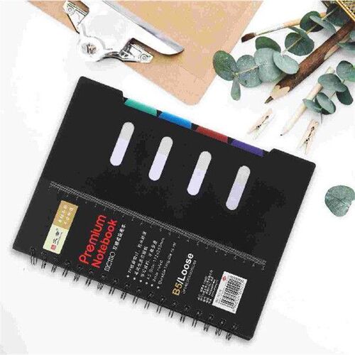 Dot Grid Note Mini Diary  Black Notes and