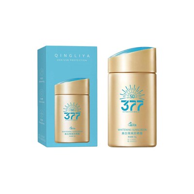 Qingliya 377 Whitening Isolation Sunscreen 50+++ High