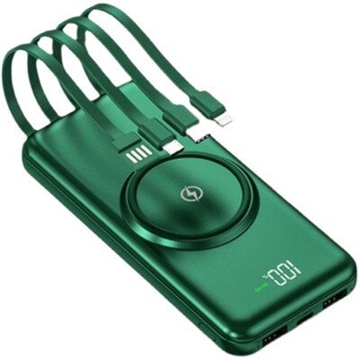 Portable Mobile Wireless Charger Cable Powerbank 220V 充电宝