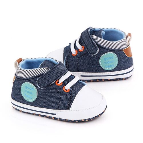 Baby Boy Shoes Newborn 0-18M Cotton Soft Sole Antiskid Shoes