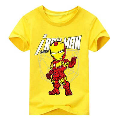 Children Costume Cosplay New Summer Clothes Kids The Ironman