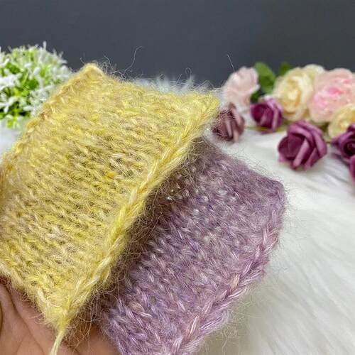 500G/PC Mohair Yarn High Quality Super Soft And Warm Baby Wo