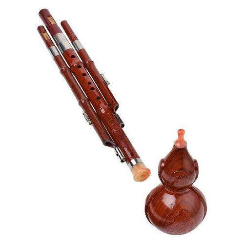 Gourd Silk Elegant Cucurbit Flute Professional Hulusi