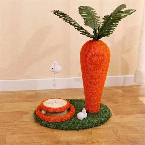 Cat Scratcher t Bed Carrot Shape Cat Scratching Board