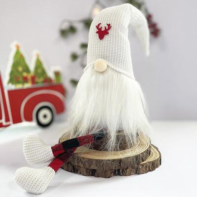 圣诞节装饰New+Christmas+decoration+items+Santa+figurine+set