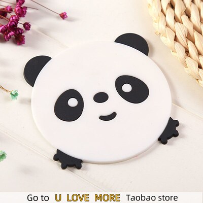 Cartoon Silicone Coaster Animal Shape Coffee Table Cup Mats