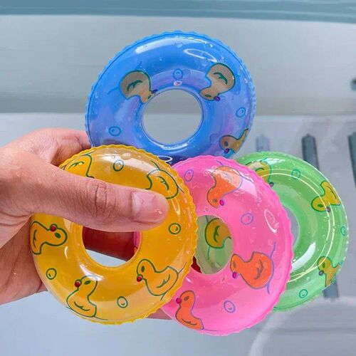 Kids Mini Swim Ring Bath Toy Swimming Pool Float Circle Rin