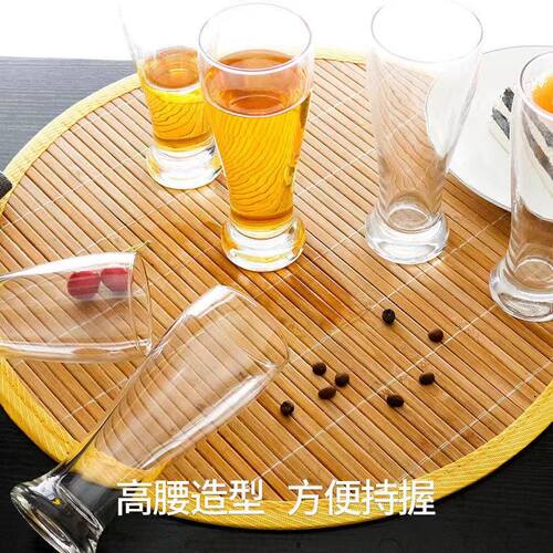 Large crystal edinger beer glass high-grade wheat cup large