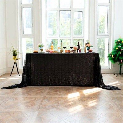 Party Table Runner Elegant Sequin Table Runner for Weddings