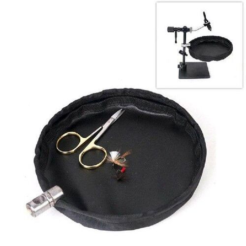 Fly Tying Tool Trash Holder Bag Nylon Coating Trash Tray