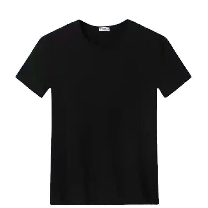 Round Neck Blank Tshirts for Men and Women Advertising Shirt图片