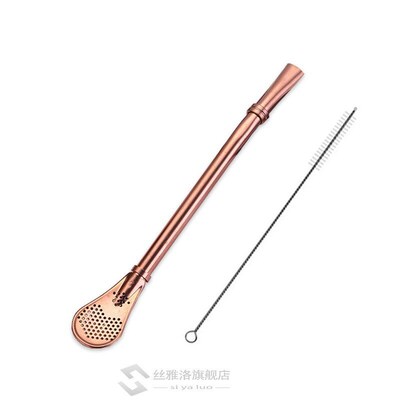 1PC Stainless Steel Straws Metal Straw Tubules Yerba Mate Fi