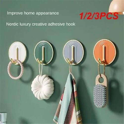1/2/3PCS Door Hook Durable A Variety Of Colors Good