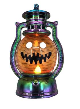 Halloween Decoration Pumpkin Lantern Vintage Easter Plastic