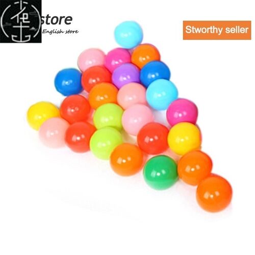 100 Baby Kids Swim Pit Balls Toy Colorful ball Soft Plastic