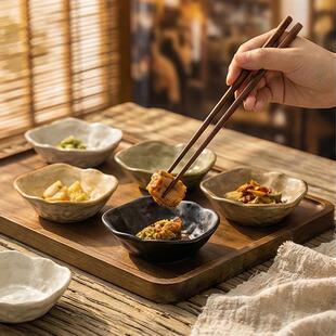 Japanese ceramic sushi soy sauce mustard plate kimchi plate
