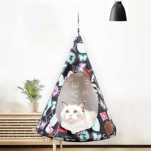 Eco-friendly  Fashion Cat Hanging Hammock House Soft Pet