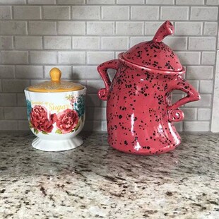 Creative Forked Waist Jars European Style Retro Spotted Cup