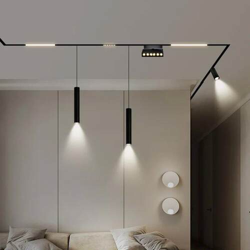 Magnetic suction track light 48V none main light LED line li