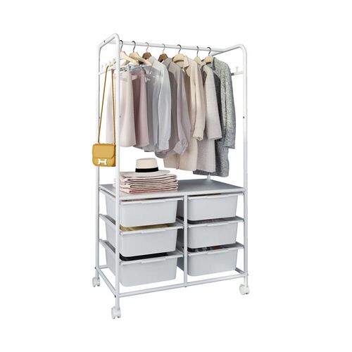 Clothes Hanger Bedroom Household Multifunctional Coat Rack C