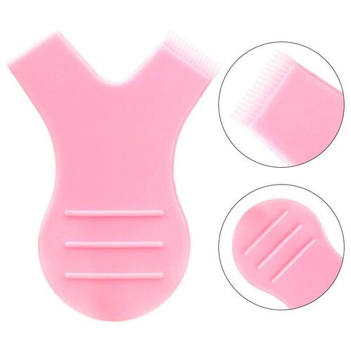 Eyelash Brushes 10 Pcs Reuseable Plastic Clean Comb Y Shape